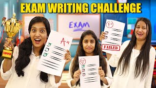 ONAM EXAM WRITING CHALLENGE 🤩  ഞങ്ങൾക്കു ഓണപ്പരീക്ഷ 😂 ആരാകും TOPPER 🏆 PULLOTHI [upl. by Pulcheria]