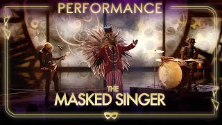 Hedgehog Rocks Us With Dont Look Back In Anger By Oasis  Season 1 Ep 5  The Masked Singer UK [upl. by Knipe]