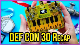 DEF CON 30 Hacker Haul  BadgeLife DC30 Tutorial [upl. by Marleen]