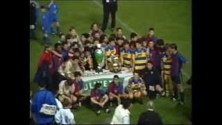 Lionel Messi  Cesc Fabregas  Gerard Piquè a 15 anni  Barcellona Parma  Finale trofeo Maestrelli [upl. by Ayekehs]