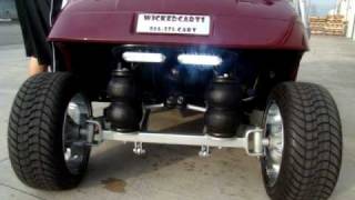 Wicked Carts River Daves Place Air Bag Golf Cart [upl. by Mushro]