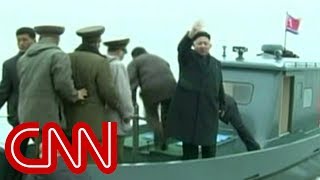 Kim Jong Un gets strange military welcome [upl. by Luhar497]