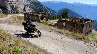 HAT San RemoSestrieres  Hard Alpi Tour 2023  Suzuki Vstrom 800 DE [upl. by Micah]