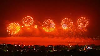 How wonderful is the fireworks display For the chinese 2024 new year fireworks 2024 [upl. by Jock]