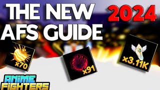 THE NEW ANIME FIGHTERS GUIDE VIDEO ALL NEW FEATURES  HELPFUL HINTS [upl. by Egiedan]