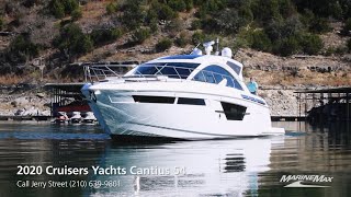 2020 Cruisers Yachts 54 Cantius  Luxury and Style for Lake Travis [upl. by Ninos571]