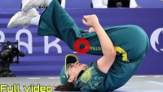 rachael gunn break dance Olympics  australian break dance Olympics  breakdance rachael gunn [upl. by Mitman520]