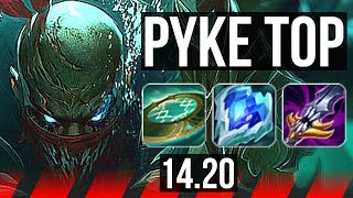 PYKE vs CAMILLE TOP  1000 games 11413  EUW Master  1420 [upl. by Romeu]