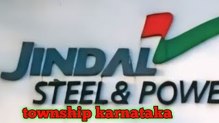 JSW Steel 🥰 JSW Jindal Steel  bellary  Karnataka  township [upl. by Hayidan]