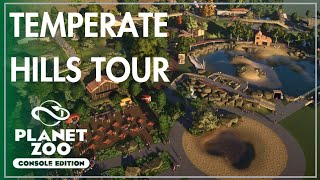 Temperate Hills Tour  Planet Zoo Console Edition  Floki Wildlife Park Ep 11 [upl. by Meedan]