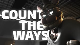 BLENDER FNAF  SCP Collab part for LunaticHugo  Count The Ways [upl. by Annayk304]