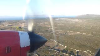 Landing at Kythira in a Sky Express Jetstream 41 [upl. by Daitzman574]