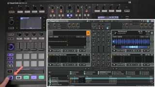 Browsen Ihrer Track Collection auf einer TRAKTOR KONTROL S8 [upl. by Yenruogis]