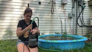 Customer Review Video for FLUENTPOWER 12HP Sump Pump 2500GPH Submersible Utility Pump [upl. by Roath]