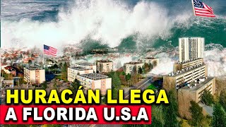 Huracán Milton en Florida Toca tierra ahora El huracán Más Fuerte En vivo [upl. by Mila]