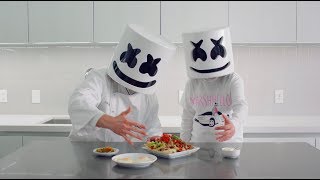 Cooking with Marshmello How to Make Loaded Nachos feat Mini Mello [upl. by Clements]