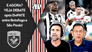 quotEU SEI QUE VAI DAR POLÊMICA Mas o São Paulo contra o Botafogo pra mimquot 0 a 0 GERA DEBATE [upl. by Lleuqram]