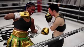 Claressa Shields vs Katie Taylor Undisputed Boxing [upl. by Carvey]