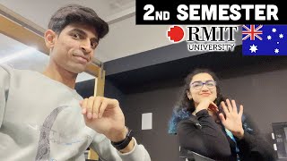 First day of RMIT University  2nd Semester  Masters of Animation  Indian students  Vlog 70 [upl. by Ahsirahc]