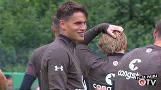 Das erste Training in Maria Alm I FC St Pauli TV [upl. by Leckie]