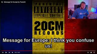 Romanian Rap Song Reaction  Message For Europe  Parasites [upl. by Ennirok]