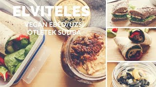 Vegán ebéduzsi elvitelre  fatimapanka [upl. by Beffrey917]