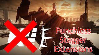 testing punchless stagger extensions  Armored Core 6 [upl. by Nodnerb]