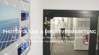 Photovoltaik in Verbindung mit der Direktvermarktung  Süwag [upl. by Tessler]