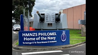 HMS Achilles former Gun Turrets Refurbished in New Zealand  2024 [upl. by Vanzant]