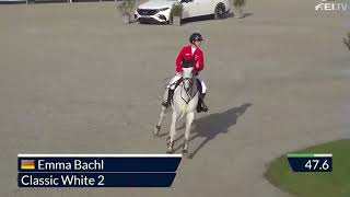 Classic White mit Emma Bachl  CSIO Youth Nations Cup Finale Sentower Park 2023 [upl. by Almira]