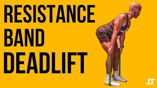 How to Resistance Band Deadlift  Hamstring Exercises [upl. by Hege734]