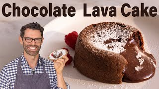 Easy Chocolate Lava Cake Recipe [upl. by Fradin371]