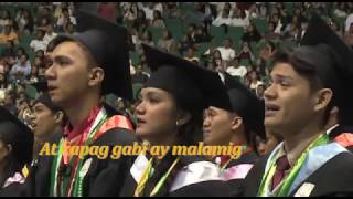 AWIT ng ANAK  2017 NEU Graduation [upl. by Aerdnaeel]