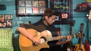 Night Changes  One Direction 1D  Fingerstyle Guitar Cover [upl. by Henn249]