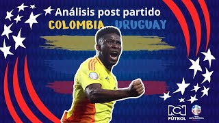 Colombia vs Uruguay  Semifinal Copa América 2024  Análisis post partido [upl. by Cosma]