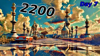 Road to 2200 Rating in Chess  Day 7 [upl. by Rusticus]