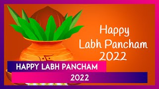 Labh Pancham 2022 Greetings Messages HD Images Wallpapers and Wishes To Celebrate Gyan Panchami [upl. by Linzy]