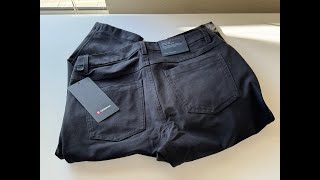 Lululemon ABC SlimFit Pant Utilitech color Black Unboxing [upl. by Adnawed651]