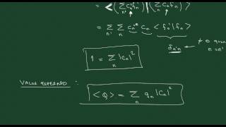 Aula 20  Formalismo A Interpretação Estatística Generalizada da Mecânica Quântica [upl. by Caitrin]