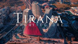 Tirana Albania 2022  Architecture  Dji 4K Video [upl. by Stalder]