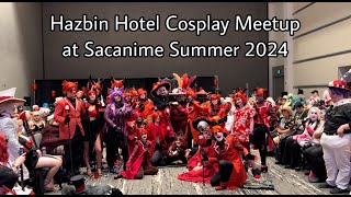 Sacanime Summer 2024 Hazbin Hotel Cosplay Meetup [upl. by Eisdnyl329]