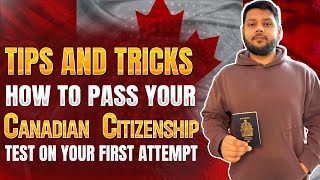 How to pass the Canadian Citizenship test in 2024 Tips and Tricks Canada Vlog [upl. by Arah]