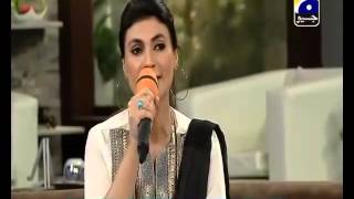 Ni Main Jana Jogi De Naal performed by Fariha Pervez in Subh e Pakistan [upl. by Careaga]