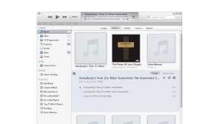 How to Join the Tracks of an Audiobook in iTunes 11 [upl. by Otecina]