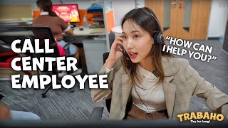 Being a Call Center Employee in the Philippines Be Like  TRABAHO [upl. by Ynohtnanhoj727]