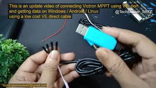 Try this method to reuse your DIY USB TTL Victron VE Direct cable [upl. by Enohs]