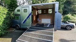 Converting an LT35 Horsebox to Camper [upl. by Retsub]