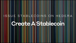 How to Issue Stablecoins on Hedera Create a Stablecoin [upl. by Anippesuig]