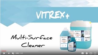 Vitrex  Multisurface cleaner for daily use [upl. by Siuol]