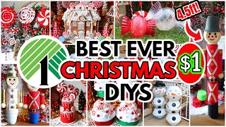 DOLLAR TREE Christmas DIYS you SHOULD be trying 2022 NEW [upl. by Fortunia]